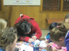 Sophia Writing for 4-H Service Project