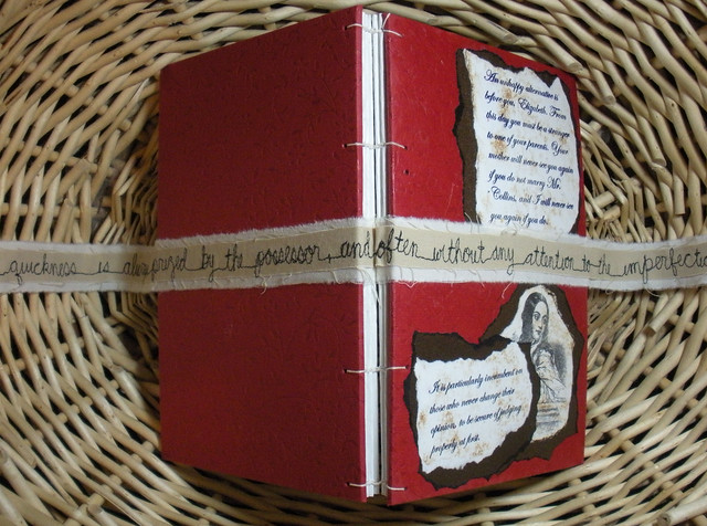 Pride and Prejudice journal -- moved to etsy