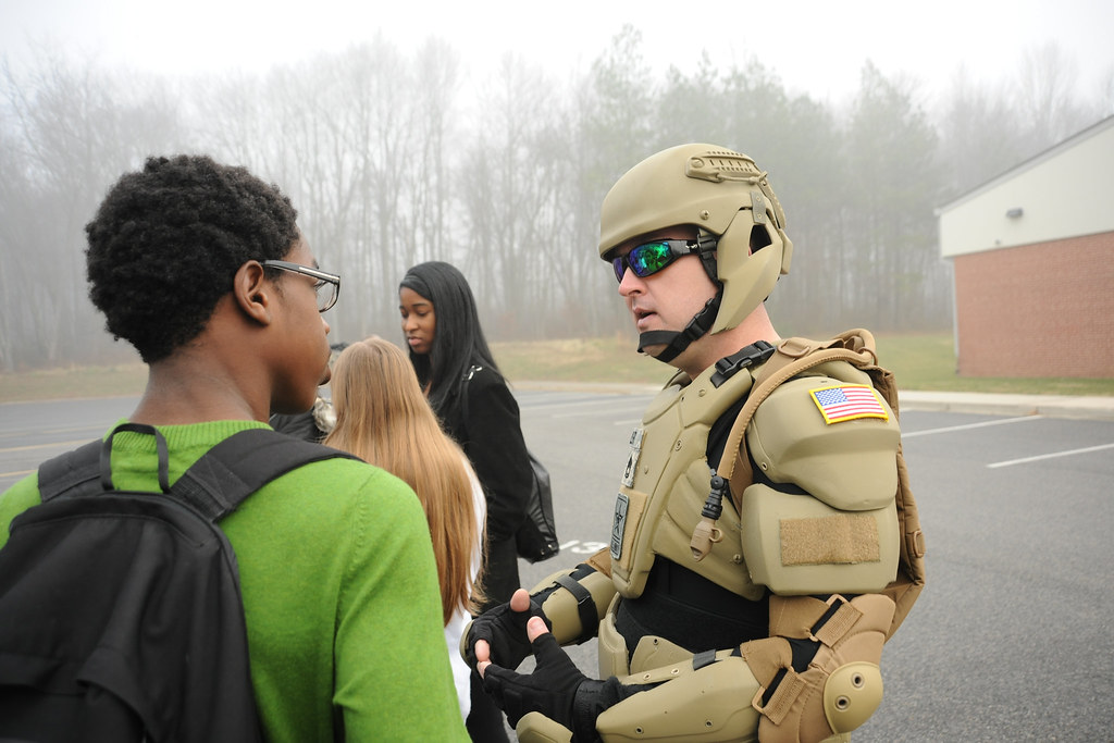 Maryland students beta test Army STEM recruiting vehicle