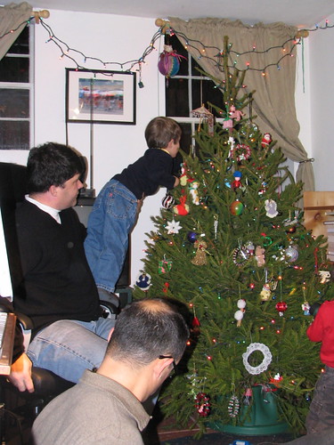 Jack Helps Trim the Tree: 2008