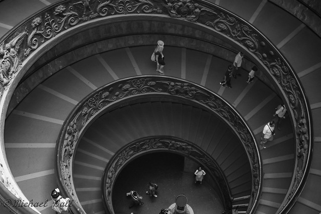 The Vatican Museum Staircase