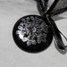Dec 21 Black with shiny silver snowflake