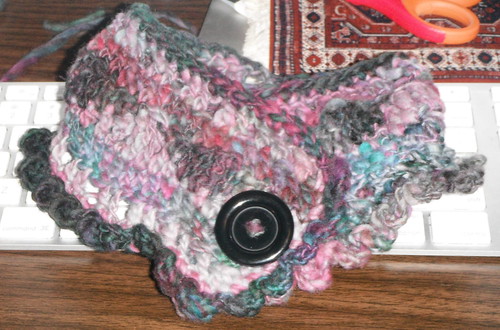 cowlette - freeform crochet