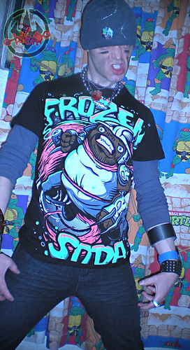 FROZEN SODA 'LIMITED EDITION' :: "Uncle Shredder" tee { 26 of 50 } vii (( 2011 ))