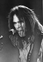 Neil Young in concert In Ekeberghallen in Oslo, 15 March 1976