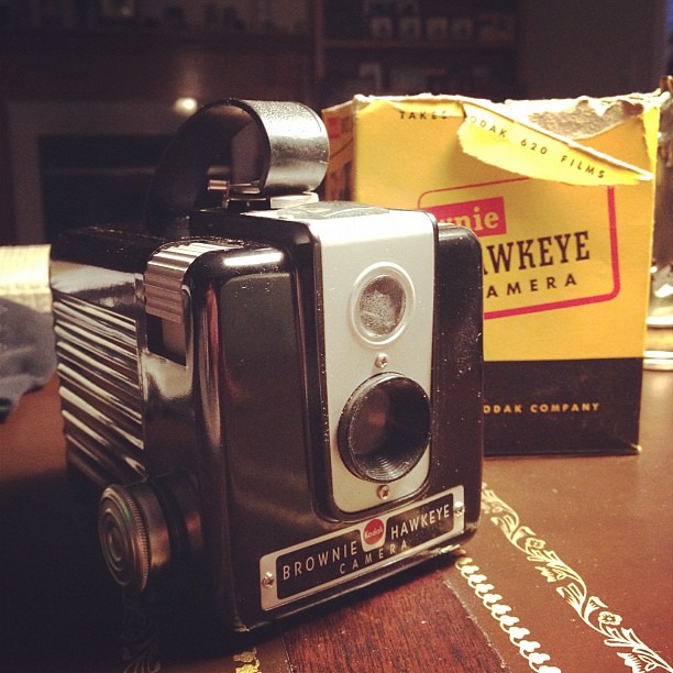 25/365+1 New Toy for Me! #kodakbrownie #vintage #hawkeye #camera