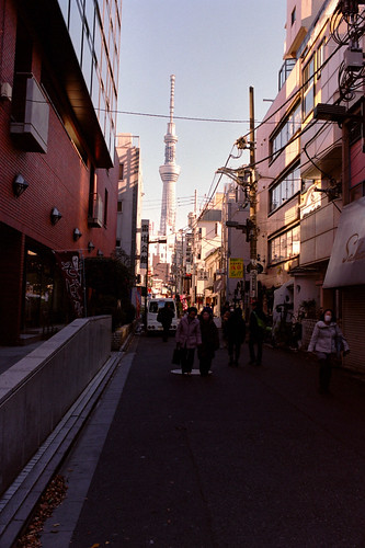 Back street in Asakusa.