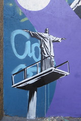Rio de Janeiro graffiti, street art, murals