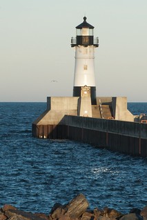 Duluth North Pier Lighthouse - Fall 2011