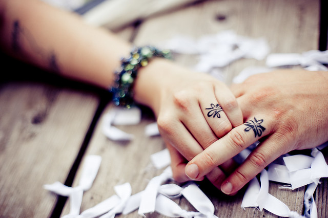 wedding ring tattoos As an irresponsible massage therapist 