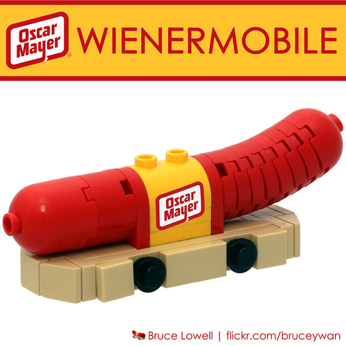 LEGO Mini Oscar Mayer Wienermobile