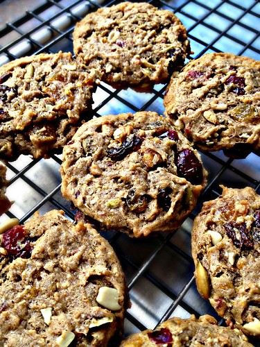 Not-so-nutty fruitcake cookies