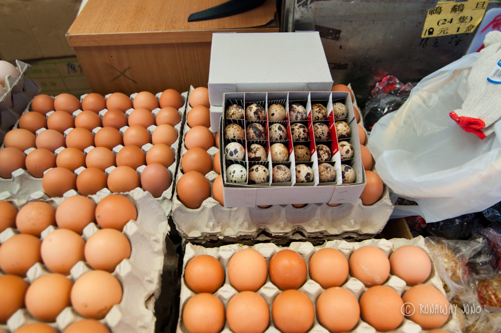 Eggs at Shau Kei Wan Market