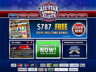 All Star Slots Casino Home