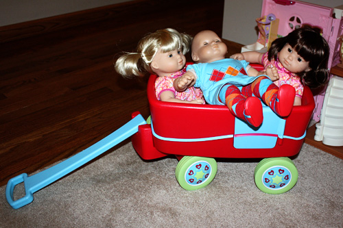Babies-in-wagon