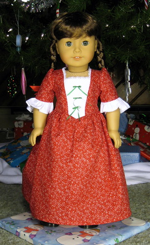 Christmas Dress, in color by elizabeth's*whimsies