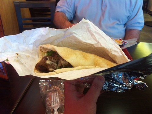 Beef Kabab Wrap by raise my voice