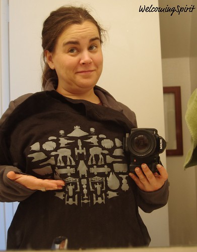 Star Wars Toddler Sweatshirt - me with the shirt