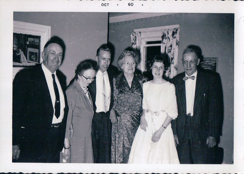 Judy with family, 1960