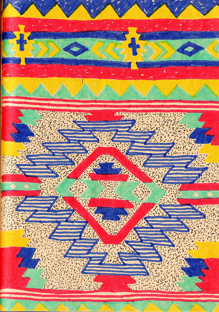 Tribal Pattern Taken from my travel sketchbook in Kenya