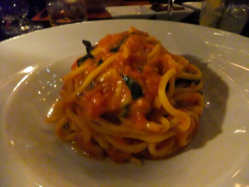 Spaghetti with Tomato and Basil, Scarpetta