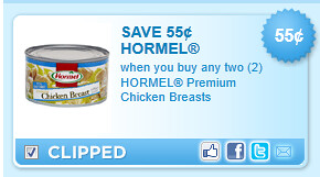 Hormel Premium Chicken Breasts Coupon