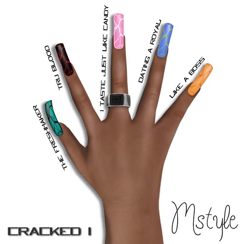 Long Nails v2 - Cracked I by Mikee Mokeev