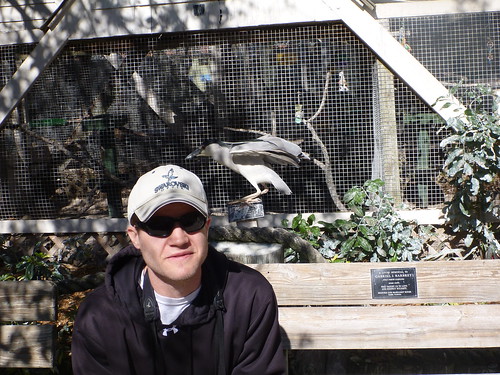 Me and Black-crowned Night-heron