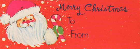 Scanned Scanta Gift Tag