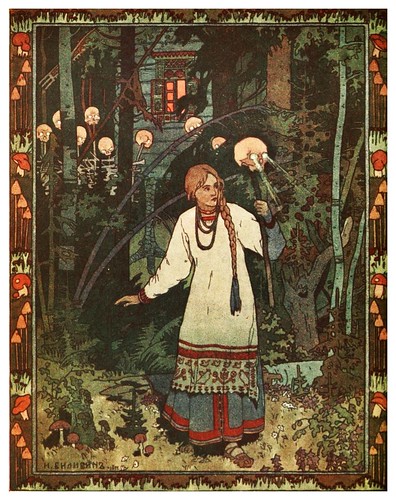 003-Wassilissa la bella-Russian-wonder tales ..1912-Ivan Jakovlevich Bilibin