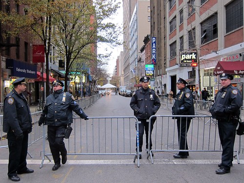 NYPD freezing 12th Street for Obama's Gotham Bar and Grill dinner
