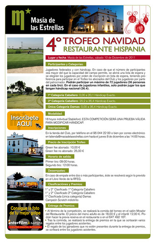 4º Trofeo Navidad Restaurante Hispania by Gastronomia Hispania