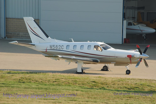 N582CC SOCATA TBM 700 by Jersey Airport Photography