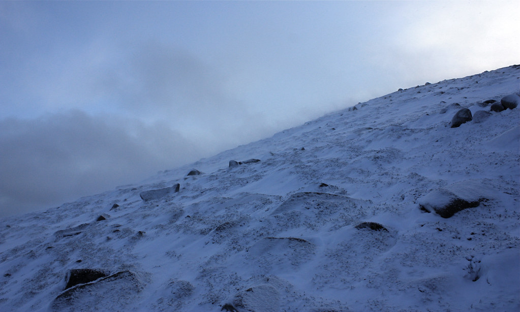 Summit slopes of Mount Keen