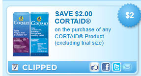 Cortaid Product (excluding Trial Size) Coupon
