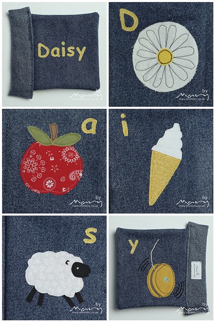 Mosaic of soft book for Daisy