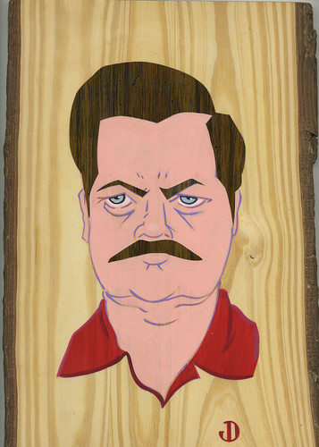 Ron Swanson complete. by Jason Dryg