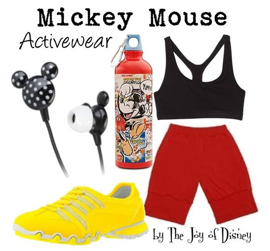 Inspired by: Mickey Mouse Activewear