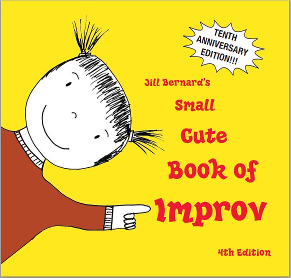Cover art - Jill Bernard's Small Cute Book of Improv