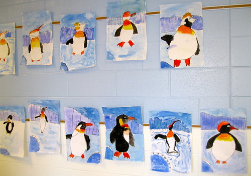 Day 24 - March of the Penguins by Karin Beil