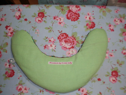 Neck pillow from pattern from Sewing Green by Betz White