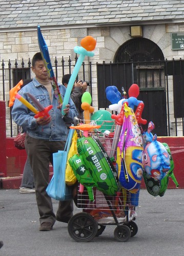 balloon man, chinatown