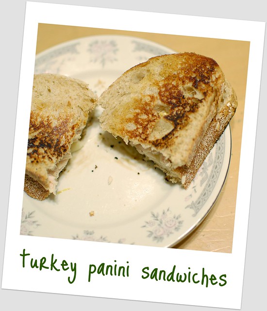 turkey panini sandwich