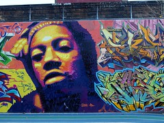 Graffiti Hall of Fame, East Harlem, New York City