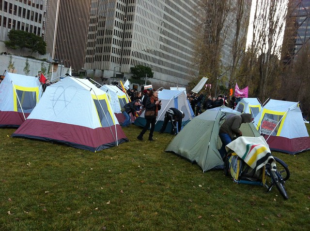 #Reoccupy even more #tents #occupysf #ows #d17