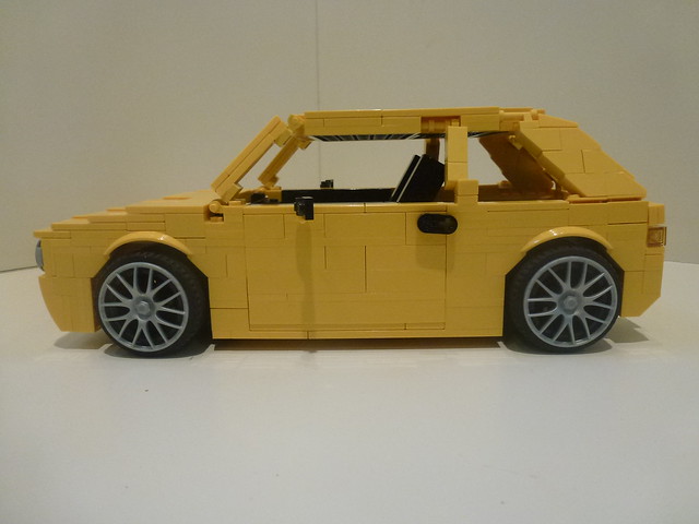 A Modified version of my VW Golf MK1 Has new front bumper rear bumper 