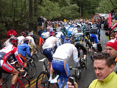 2008 Tour of California, Stage 2, First Climb