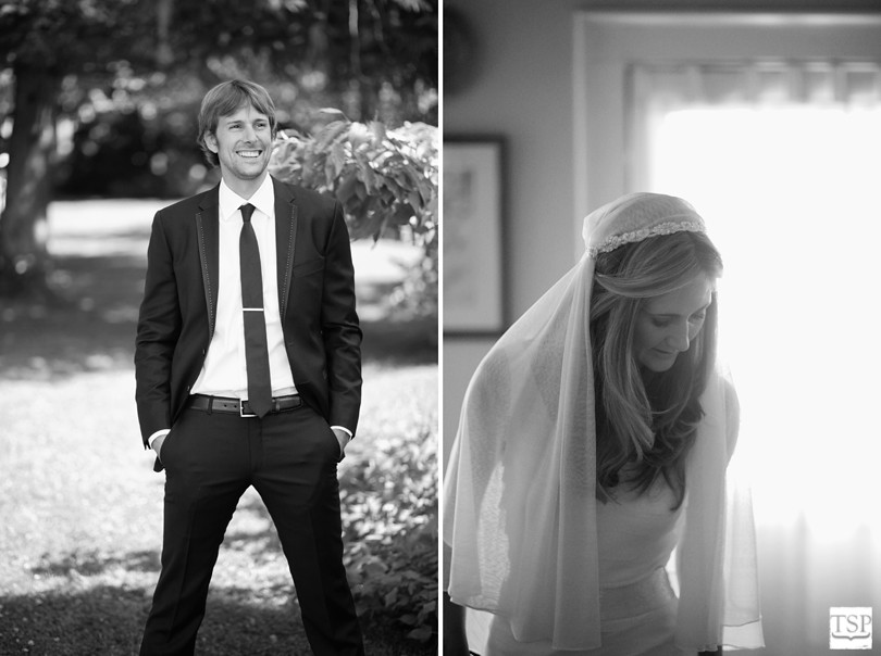 Portraits of Bride and Groom