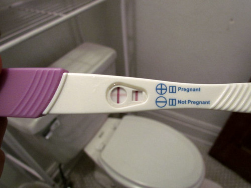 Postive Home Pregnancy Test