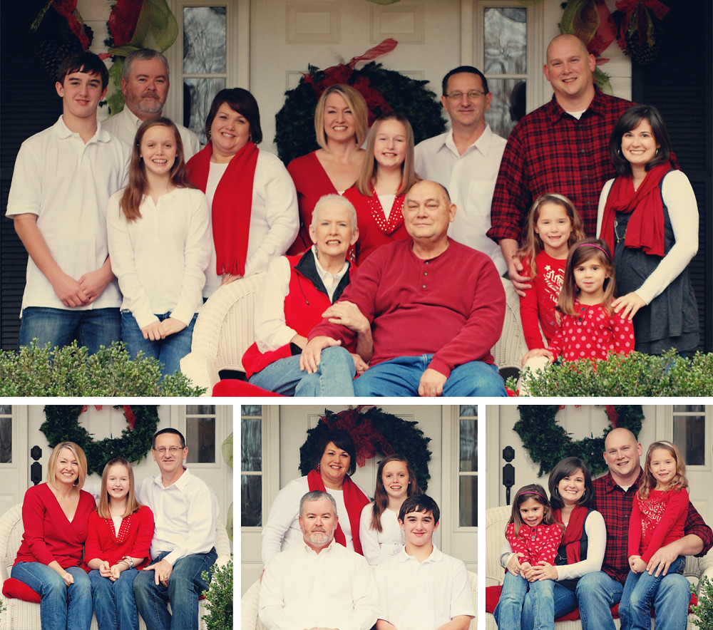 riles family photos collage